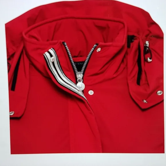 LADIES GOLFINO VERSATILE RED JACKET SIZE 10 - Picture 4 of 16